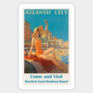 Travel - Atlantic City Sticker